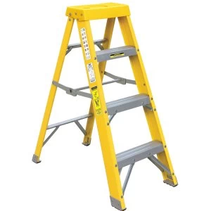 Draper Expert Fibreglass 3 Step Ladder