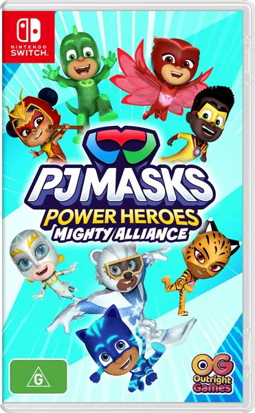 image of PJ Masks Power Heroes Mighty Alliance Nintendo Switch Game