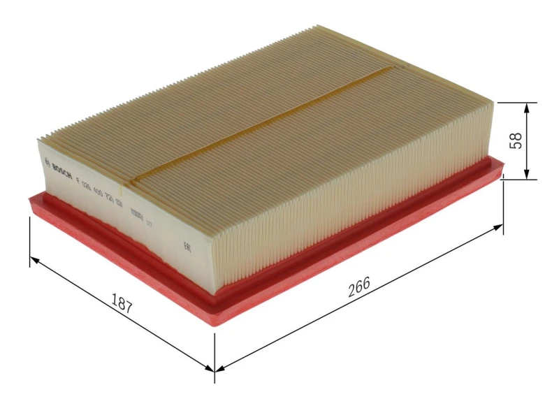Image of Air filter Bosch F 026 400 720