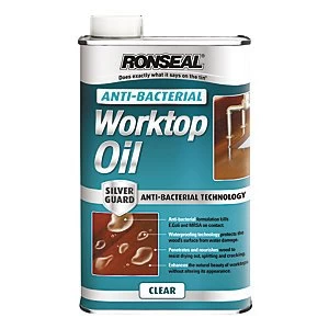 Image of Ronseal Anti-Bacterial Work Top Oil - 500ml