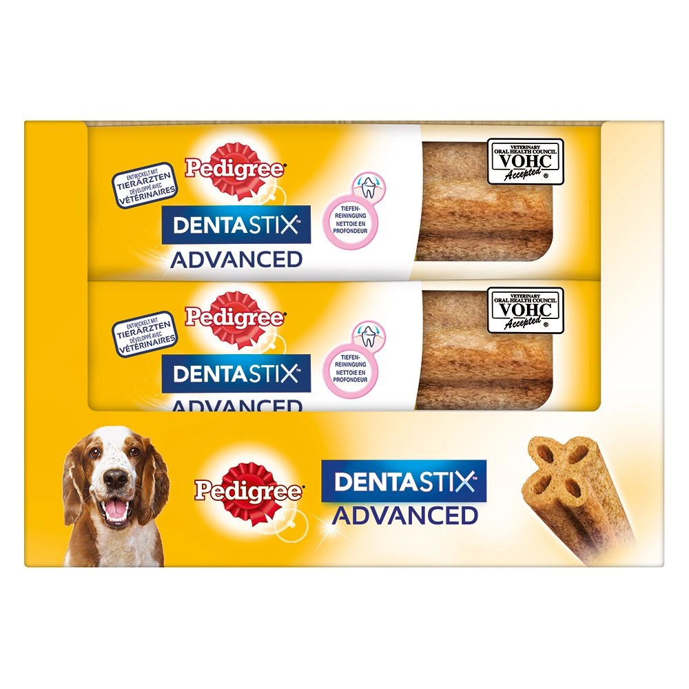 Image of Pedigree Dentastix Advanced Deep Clean Medium Dental Chew 80g