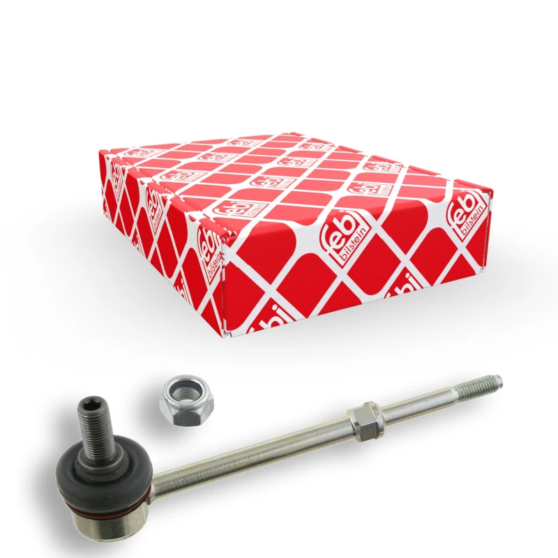 Image of FEBI BILSTEIN 27287 Anti-roll bar link OE Turbo NEW, Rear Axle Right Link Stabiliser (3229)