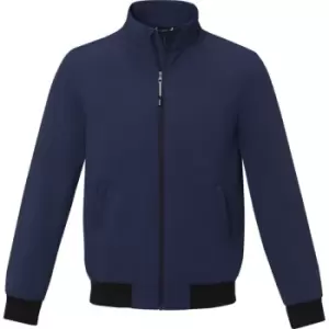 Image of Elevate Unisex Adult Keefe Bomber Jacket (XXS) (Navy)