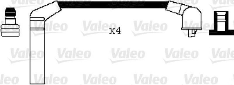 Image of Ignition lead set VALEO 346062