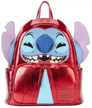 Lilo & Stitch Loungefly - Stitch Devil Cosplay Mini backpacks red blue