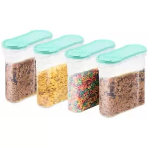 Image of Vivo 4 Pack Clear Plastic Food Storage Container