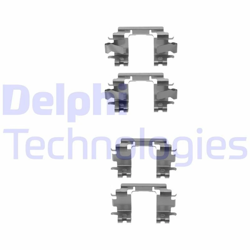 Image of DELPHI Brake pad fitting kit DELPHI LX0298