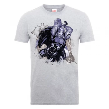 image of Marvel Avengers Assemble Thor Splash T-Shirt - Grey - L