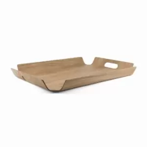 image of Bredemeijer Serving Tray Madera Design Rectangular Extra Large In Natural Wood