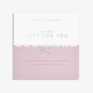 Image of Live Life In Colour Just For You Silver And Pink 17.5cm Bracelet 6220