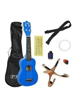 image of 3Rd Avenue Soprano Ukulele - Blue Pack