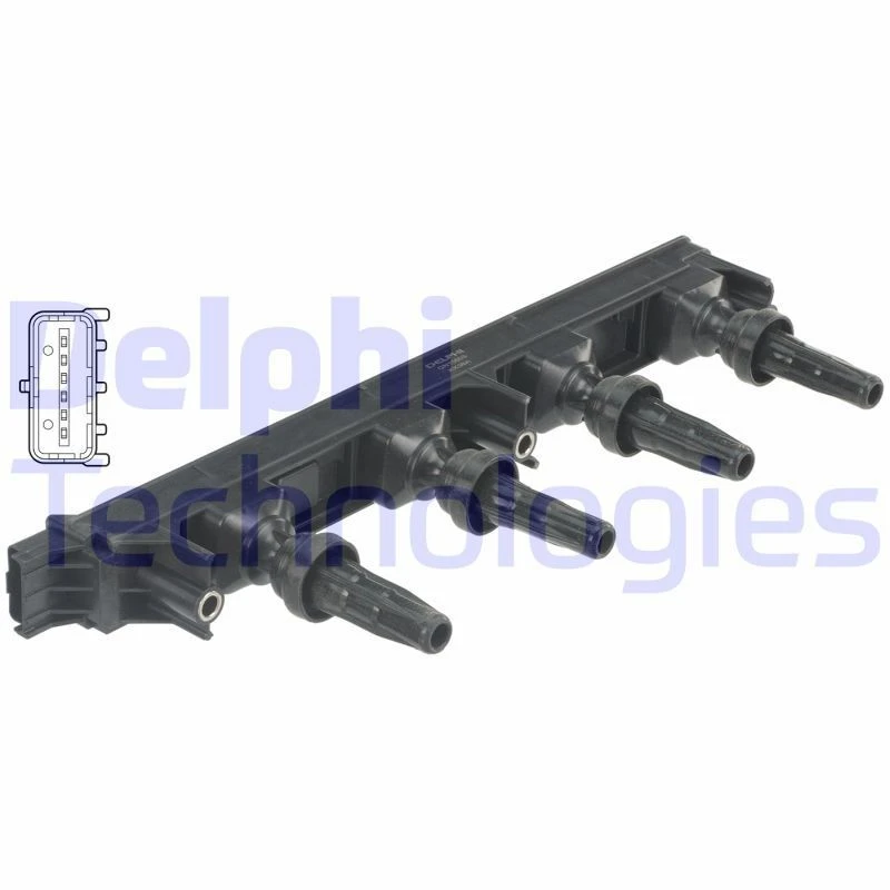 Image of DELPHI GN10503-12B1 Ignition coil Coil,ignition (689)