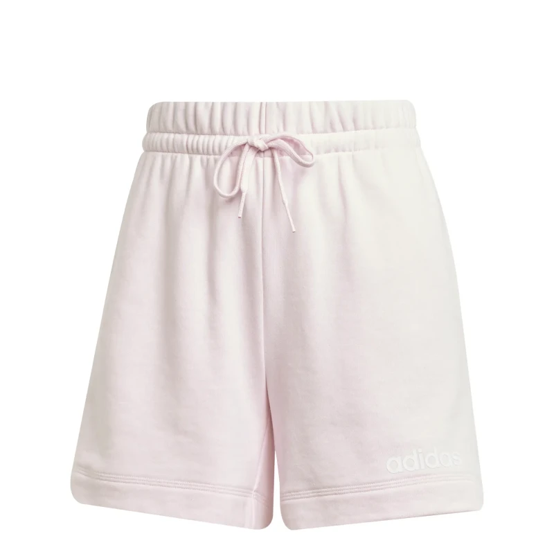Image of Adidas Womens shorts adidas Essentials Linear French Terry Rose Female XS