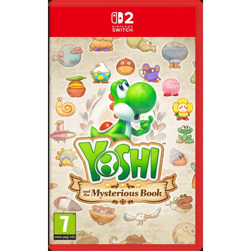 Image of Yoshi and the Mysterious Book Nintendo Switch 2 Game