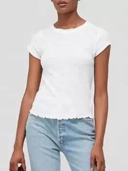 image of Free People Be My Baby Tee - White