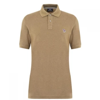 image of Paul Smith Zebra Reg Polo Mens - Olive 35A