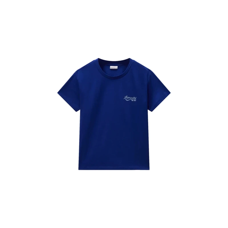 Image of Womens T-Shirt Napapijri Salmys Bleu Female L