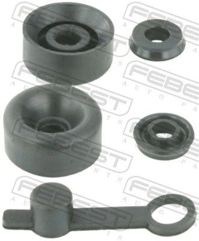 Image of FEBEST 0275-B10RSR Brake Caliper Repair Kit Rear Axle Repair Kit,brake caliper (405)