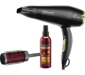 image of TRESEMME 5542PU Black and Gold 2763120 2200W Hair Dryer