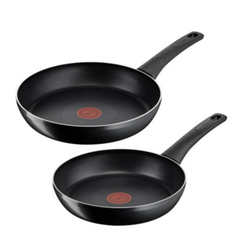 image of Tefal Titanium Force Twin Pack &#40;frying Pan 20Cm &#38; 26Cm&#41; C3919042