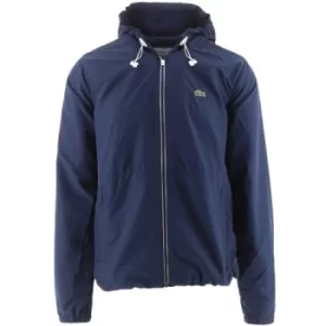 Lacoste Navy Logo Zip Jacket