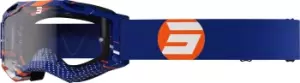 image of Shot Assault 2.0 Focus Motocross Goggles, blue-orange, blue-orange, Size One Size