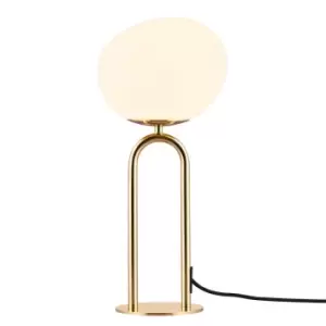 Image of Shapes Globe Table Lamp Brass E27