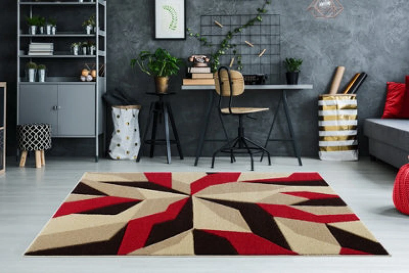 Image of Smart Living Smart Living Modern Hand Carved Soft Thick Area Rug - Contemporary in Light Beige Size: 160cm x 230cm Light Beige 160cm x 230cm Unisex