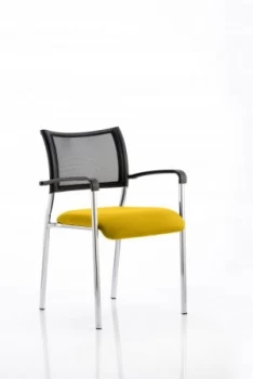 Image of Brunswick Bespoke Colour Seat Chrome Frame Senna Yellow