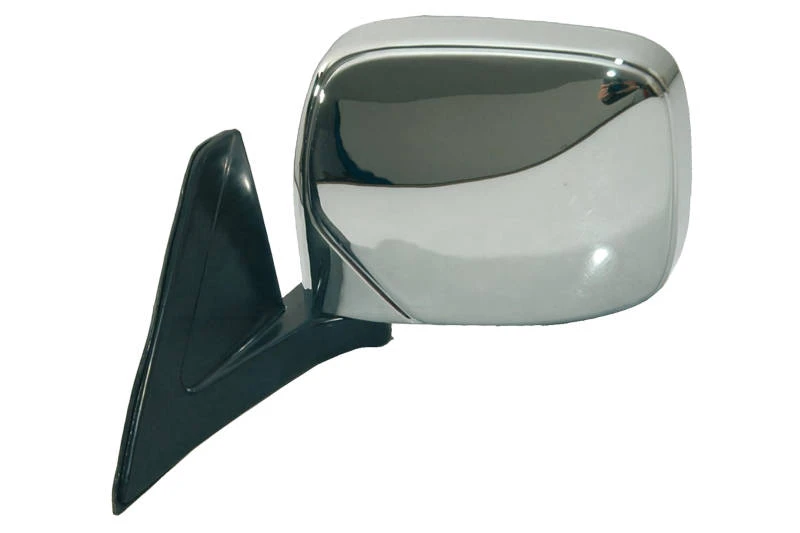 Image of PRASCO MB8157204 Wing mirror Left, grey, Manual, adjustable Outside Mirror (50)