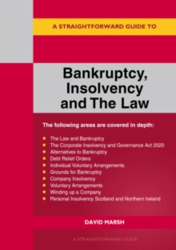 Image of A Straightforward Guide To Bankruptcy Insolvency And The Law Paperback / softback