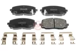 Image of MASTER-SPORT Brake pad set Premium Front Axle 13046057762N-SET-MS Brake pads,Brake pad set, disc brake HYUNDAI,KIA,i10 (PA),i20 (PB, PBT),Picanto (SA)