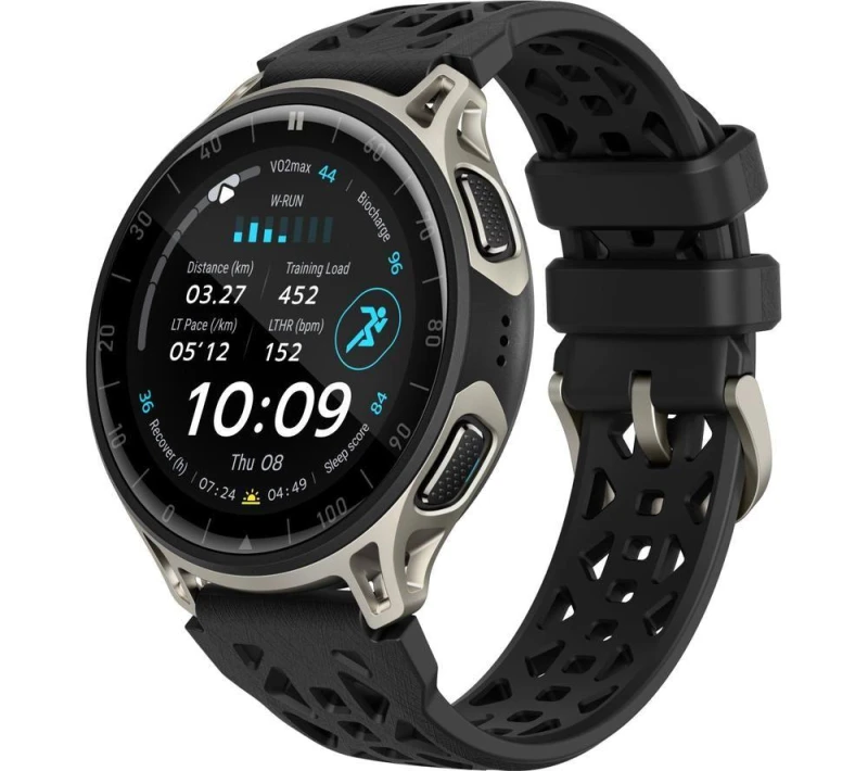 Image of AMAZFIT Cheetah 2 Pro Smartwatch - Titanium, Silicone Strap, 48 mm, Silver/Grey 850082990177