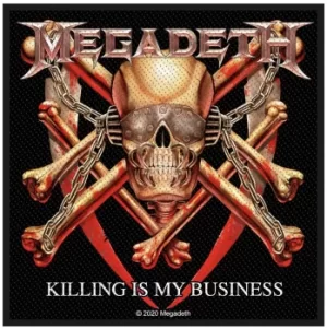 Image of Megadeth Killing is my business Patch multicolour