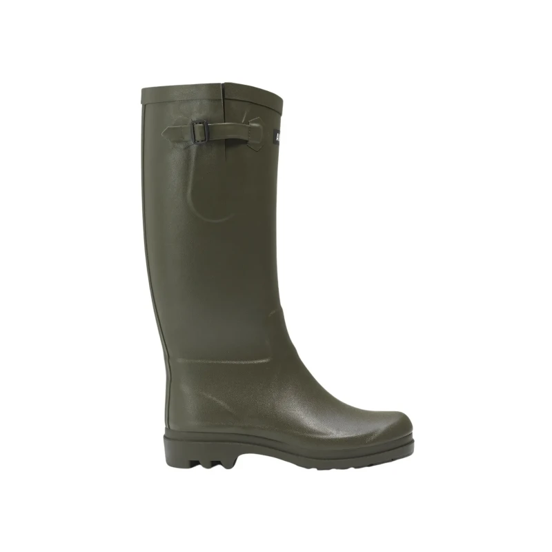 Image of Aigle Aiglentine 2 NL Rubber Womens Calf Length Boots - Kaki - Size:UK 4