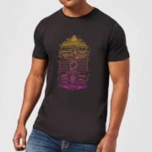 Image of Harry Potter School List Mens T-Shirt - Black