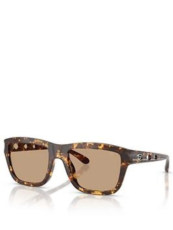 Image of Diesel 0Dl3006U Square Sunglasses Brown WK9ZS Female