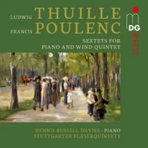 image of Thuille/Poulenc Sextets for Piano and Wind Quintet by Ludwig Thuille CD Album