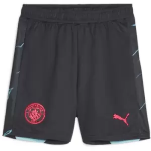 Puma Manchester City Third Shorts 2023 2024 Juniors - Blue