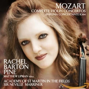 image of Rachel Barton Pine, Matthew Lipman, Academy of St. Martin in the Fields & Sir Neville Marriner - Rachel Barton Pine:...