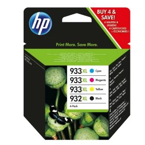 Image of HP 932XL Black And 933XL Tri Colour Ink Cartridge