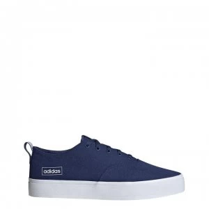 Image of adidas Broma Canvas Trainers Mens - Navy/White