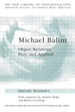 Image of michael balint object relations pure and applied
