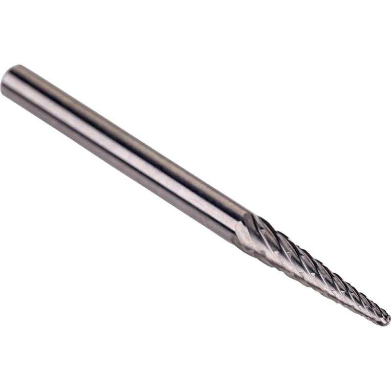 Image of Dormer P521 Ball Nosed Cone Carbide Burr P5213.0X3.0 Diameter Cut: 3mm