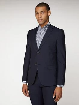 Image of Ben Sherman Tonic Suit Jacket - Blue Depths, Navy, Size 36, Men