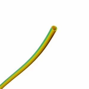 Image of Zexum 3mm PVC Cable Core Sleeving / Meter - Earth