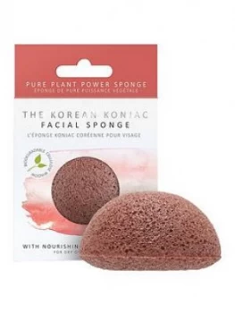 image of The Konjac Sponge Company Premium Facial Puff With French Red Clay