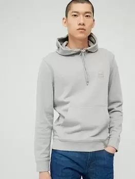 Image of BOSS Wetalk Overhead Hoodie - Medium Grey, Medium Grey Size XL Men