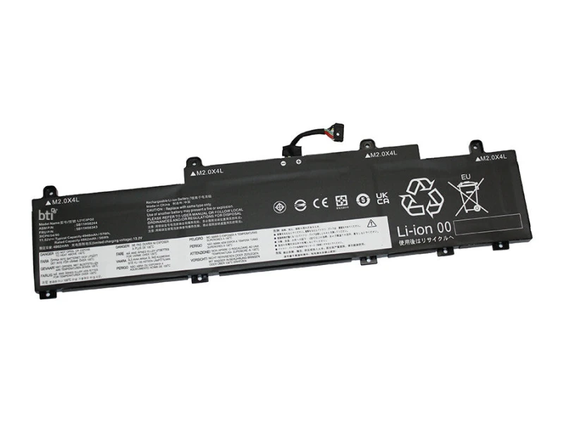 Image of BTI BTI 47Wh 3 cell 5B11M89999 compatible battery for Lenovo 21H3004JUS 21H3001FUS 21H3004JUS 21H3001FUS THINKPAD L15 G4 THINKPAD L15 GEN 4 21H8 5B11H