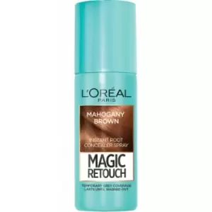Image of LOreal Paris Magic Retouch Spray Instant Root Concealer Spray Mahogany Brown